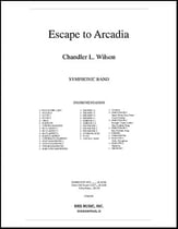 Escape to Arcadia Concert Band sheet music cover